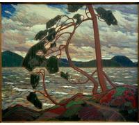 ARToPHIIU Famous Painting Picture Art Print Artwork Picture the West Wind by Tom Thomson Poster Painting Art for Home Decor 60x90cm