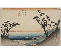 ARToPHIIU Famous Painting Picture Art Print Artwork Picture View of Shiomizaka by Utagawa Hiroshige Poster Painting Art for Home Decor 60x90cm