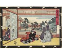ARToPHIIU Famous Painting Picture Art Print Canvas Prints Art Act Early in the Century by Utagawa Hiroshige Oil Painting Artwork for Home Decor 60x90cm