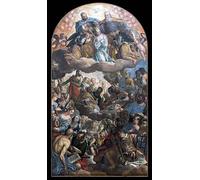 ARToPHIIU Famous Painting Picture Art Print Canvas Prints Art Coronation of Mary by Paolo Veronese Oil Painting Artwork for Home Decor 60x90cm