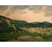 ARToPHIIU Famous Painting Picture Art Print Canvas Prints Art Crich Barrow Derbyshire by Derwent Laees Oil Painting Artwork for Home Decor 60x90cm