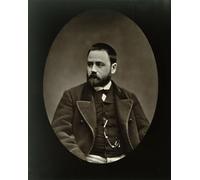 ARToPHIIU Famous Painting Picture Art Print Canvas Prints Art Emile Zola by Etienne Carjat Oil Painting Artwork for Home Decor 60x90cm