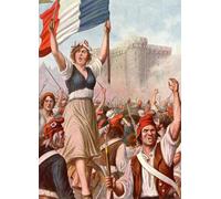 ARToPHIIU Famous Painting Picture Art Print Canvas Prints Art French Revolution Taking the Bastille by Tancredi Scarpelli Oil Painting Artwork for Home Decor 60x90cm