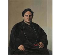 ARToPHIIU Famous Painting Picture Art Print Canvas Prints Art Gertrude Stein by Felix Edouard Vallotton Oil Painting Artwork for Home Decor 60x90cm
