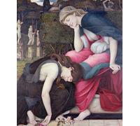 ARToPHIIU Famous Painting Picture Art Print Canvas Prints Art Patience on a Monument Smiling At Grief by Roddam Spencer Stanhope Oil Painting Artwork for Home Decor 60x90cm