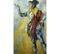 ARToPHIIU Famous Painting Picture Art Print Canvas Prints Art Portrait of Karl Gerhard As Thesbis by Isaac Grunwald Oil Painting Artwork for Home Decor 60x90cm