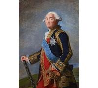 ARToPHIIU Famous Painting Picture Art Print Canvas Prints Art Portrait of Philippe Henri Marquis De Ségur by Louise Élisabeth Vigée Le Brun Oil Painting Artwork for Home Decor 60x90cm