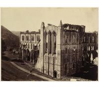 ARToPHIIU Famous Painting Picture Art Print Canvas Prints Art Rievaulx Abbey the North Transept by Famous Artist Oil Painting Artwork for Home Decor 60x90cm