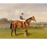 ARToPHIIU Famous Painting Picture Art Print Canvas Prints Art Spearmint Winner of the by Emil Adam Oil Painting Artwork for Home Decor 60x90cm