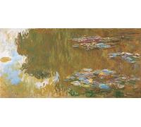 ARToPHIIU Famous Painting Picture Art Print Canvas Prints Art the Water Lily Pond by Claude Monet Oil Painting Artwork for Home Decor 60x90cm