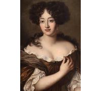 ARToPHIIU Vintage Canvas Painting Print Artwork Poster Print Artwork a Lady Said to Be Hortense Mancini Duchess of Mazarin by Pierre Mignard Picture on Canvas for Home Decor 60x90cm