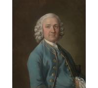 ARToPHIIU Vintage Canvas Painting Print Artwork Poster Print Artwork a Man Called Mr Wood the Dancing Master by Gainsborough Picture on Canvas for Home Decor 60x90cm