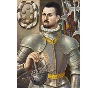 ARToPHIIU Vintage Canvas Painting Print Artwork Poster Print Artwork De Medici Also Known As Bande Nere by Tancredi Scarpelli Picture on Canvas for Home Decor 60x90cm