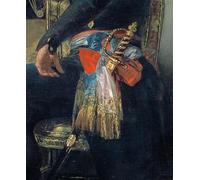 ARToPHIIU Vintage Canvas Painting Print Artwork Poster Print Artwork Portrait of Ferdinand Guillemardet Sword and Sash by Francisco De Goya Picture on Canvas for Home Decor 60x90cm