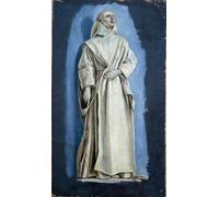 ARToPHIIU Vintage Canvas Painting Print Artwork Poster Print Artwork Saint Bruno Painting on Canvas by Laurent De La Hyre Picture on Canvas for Home Decor 60x90cm