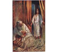 ARToPHIIU Vintage Canvas Painting Print Artwork Poster Print Artwork Samuel and Eli by Harold Copping Picture on Canvas for Home Decor 60x90cm