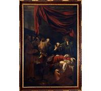 ARToPHIIU Vintage Canvas Painting Print Artwork Poster Print Artwork the Execution of Jan Hus by Wilhelm Camphausen Picture on Canvas for Home Decor 60x90cm