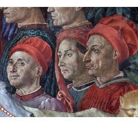 ARToPHIIU Vintage Canvas Painting Print Artwork Poster Print Artwork the Journey of the Magi Cortege by Benozzo Di Lese Di Sandro Gozzoli Picture on Canvas for Home Decor 60x90cm