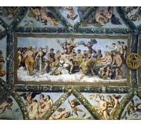 ARToPHIIU Vintage Canvas Painting Print Artwork Poster Print Artwork the Marriage of Cupid and Psyche by Giulio Romano Picture on Canvas for Home Decor 60x90cm