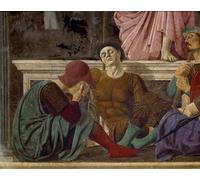 ARToPHIIU Vintage Canvas Painting Print Artwork Poster Print Artwork the Resurrection of Christ Detail of the Sleepy Roman Soldiers by Piero Della Francesca Picture on Canvas for Home Decor 60x90cm