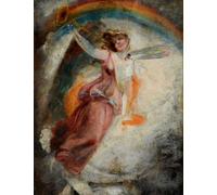 ARToPHIIU Vintage Wall Artwork Paintings Picture Artwork Poster a Herald Angel by John Constable Art Painting Picture for Home Decor 60x90cm