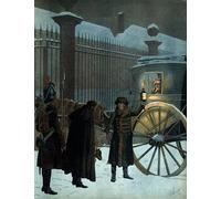 ARToPHIIU Vintage Wall Artwork Paintings Picture Artwork Poster Defeated the Russian Campaign and Returned to Paris Art Painting Picture for Home Decor 60x90cm