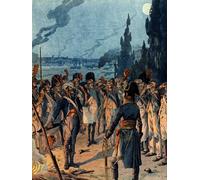 ARToPHIIU Vintage Wall Artwork Paintings Picture Artwork Poster Italian Campaign on the Evening of the Battle of Lodi on May Art Painting Picture for Home Decor 60x90cm
