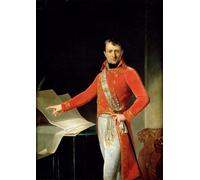 ARToPHIIU Vintage Wall Artwork Paintings Picture Artwork Poster Portrait of Napoleon I by Anne Louis Girodet De Roucy Trioson Art Painting Picture for Home Decor 60x90cm