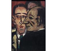 ARToPHIIU Vintage Wall Artwork Paintings Picture Artwork Poster the Architect by Max Beckmann Art Painting Picture for Home Decor 60x90cm