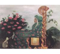 ARToPHIIU Vintage Wall Artwork Paintings Picture Artwork Poster the Fairytale Ii by Paula Modersohn Becker Art Painting Picture for Home Decor 60x90cm