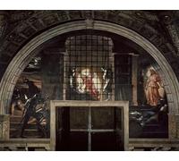 ARToPHIIU Vintage Wall Artwork Paintings Picture Artwork Poster the Liberation of St Peter in the Stanza Deliodoro by Raffaello Sanzio Raphael Art Painting Picture for Home Decor 60x90cm