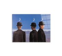 Artopweb CrystalArt 58 x 78 cm Plexiglass Picture with Shiny Glass Effect Light Ready to Hang Home Art Decoration Italian Design Eco-Friendly - Homage to René - The Chef of Art Studio