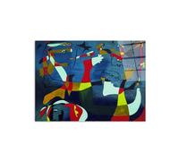 Artopweb CrystalArt 58 x 78 cm Plexiglass Picture with Shiny Glass Effect Light Ready to Hang Home Art Decoration Italian Design Eco-Friendly - Homage to Joan - Hirondelle Amour by Art Studio