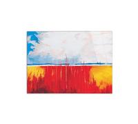 Artopweb CrystalArt 58 x 78 cm Plexiglass Picture with Shiny Glass Effect Light Ready to Hang Home Art Decoration Italian Design Eco-Friendly - Far Horizon by Art Studio