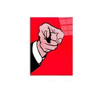 Artopweb CrystalArt 78 x 58 cm Plexiglass Picture with Shiny Glass Effect Light Ready to Hang Home Art Decoration Italian Design Eco-Friendly - Homage to Roy - Untitled, 1973" by Art Studio