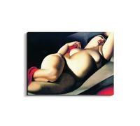 Artopweb EarthArt Plain 58 x 78 cm Fine Art Painting Opaque Anti-Glare Lightweight Ready to Hang Home Art Decoration Italian Design Eco-Friendly - Homage to Tamara - The Beautiful Rafaelo