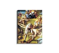 Artopweb EarthArt Plain 78 x 58 cm Fine Art Matt Anti-Glare Lightweight Ready to Hang Eco-Friendly - The seven Mary's Pain - Nailing on the Cross by Albrecht Dürer