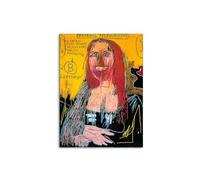 Artopweb MetalArt Materic 78 × 58 cm 3D Material Painting Rugged Brush Effect Ready to Hang Home Art Decoration Italian Design Eco-Friendly - Homage to Jean - Mona Lisa by Art Studio