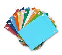 ARTOZ 10x DIN C4 envelopes with self-adhesive - unlined 324 x 229 mm Multi-coloured (colour selection random) envelopes without window - series 1001