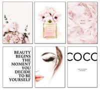artpin® Set of 6 Posters for Living Room - Pictures Decorative Bedroom - Stylish Wall Pictures - A4 without Picture Frame (W2, 6 x A4)
