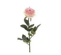 artplants Artificial Plant Rose BRINA, 28''/70cm, Light Pink