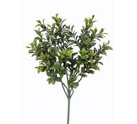 artplants.de Artificial Boxwood spray TOM, green, flame-resistant, 20"/50cm - Artificial branch/Fake plant