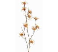 artplants.de Artificial branch Witch hazel XYLA, 70 cm, Ø 5 cm | flowers, orange-yellow - Branch decoration