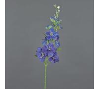 artplants.de Artificial Delphinium RASMINE, blue, 24"/60cm, Ø 4 / 10cm - Silk Delphinium/Decorative flower