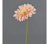 artplants.de Artificial flower Gerbera QIUDONG, peach-pink, 20"/50 cm