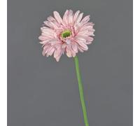 artplants.de Artificial gerbera HELLI, pink, 26"/65cm, Ø4.7"/12cm