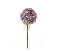 artplants.de Fake allium DURBAN, light violet, 28"/70cm - Artificial flowers/Plastic allium