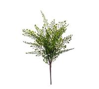 artplants.de Fake maidenhair fern DEMAS on spike, green, 16"/40cm - Artificial plants/False maidenhair fern