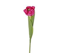 artplants.de Fake tulip ROMANA, pink, 18"/45cm, Ø2.4"/6cm - Artificial flowers/False tulip