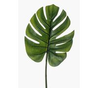artplants.de Plastic Philodendron Monstera Deliciosa leaf DRETA, 30"/75cm